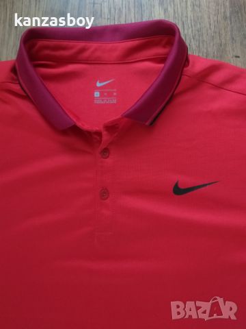 Nike Court Polo Tennis Shirt - страхотна мъжка тениска ХЛ КАТО НОВА, снимка 2 - Тениски - 46276704
