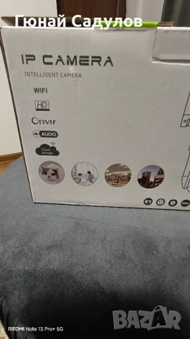 WIFI Камера 2МР full hd, снимка 3 - IP камери - 52281504
