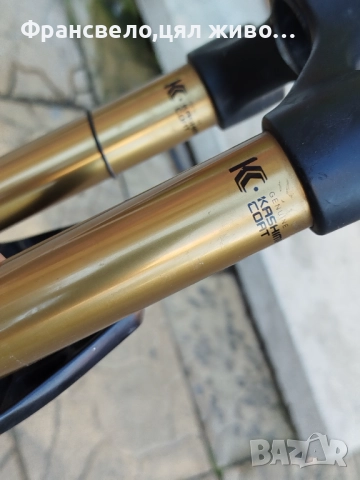 27.5 цола вилка за велосипед колело fox, не заключва, няма теч , снимка 6 - Части за велосипеди - 52745836