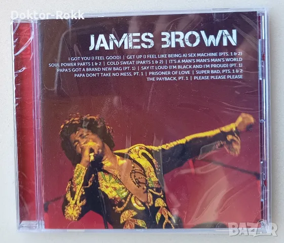 James Brown – Icon (2010, CD), снимка 1 - CD дискове - 47017244