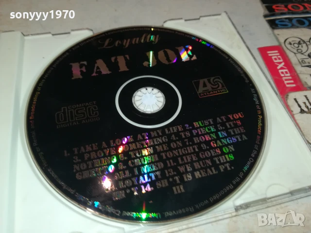 FAT JOE CD 1607251204, снимка 2 - CD дискове - 51038315