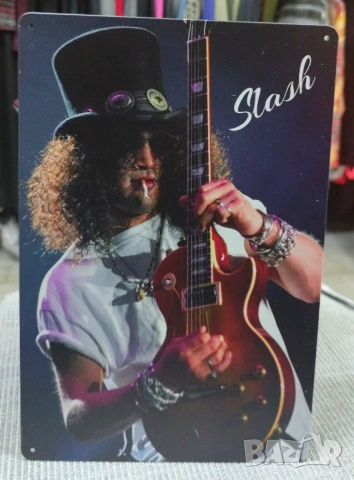Slash -метална табела (плакет)