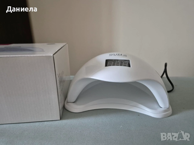 Комбинирана UV/LED лампа SUN5 за маникюр, снимка 2 - Продукти за маникюр - 53754509