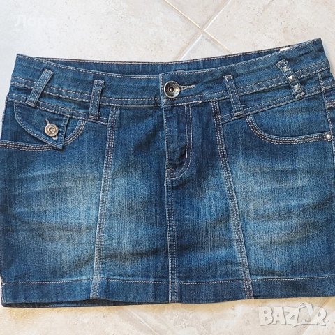 Дамски дънкови поли 5 бр. , снимка 9 - Поли - 50964152