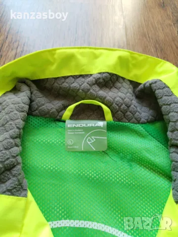 Endura Gridlock II Waterproof Cycling Jacket in High Vis Yellow - мъжко вело яке КАТО НОВО Л, снимка 9 - Якета - 50073167