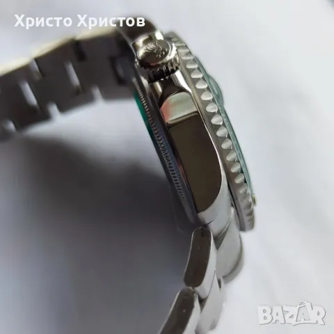 Мъжки луксозен часовник Rolex Submariner "Hulk" Green Dial M116610LV-0002, снимка 13 - Мъжки - 47226669