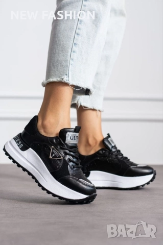 Дамски Маратонки ✨GUESS, снимка 2 - Маратонки - 51453172