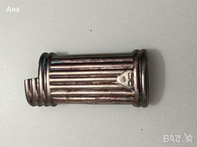 Сребърен държач за запалка БиК

, снимка 5 - Антикварни и старинни предмети - 46408076