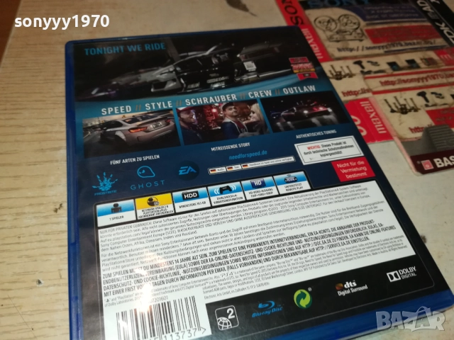 SONY PS4 GAME-NEED FOR SPEED 0610251254, снимка 15 - Игри за PlayStation - 51960574