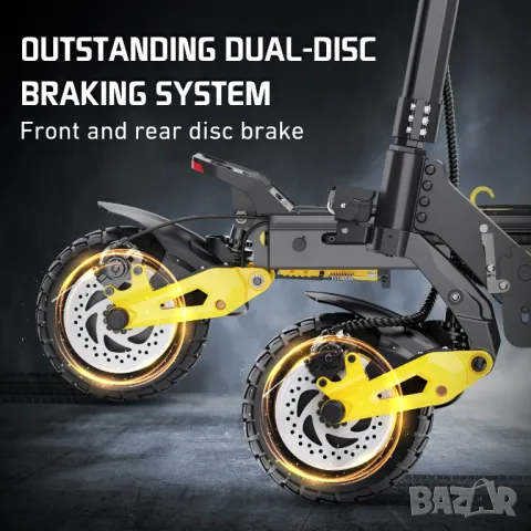 Електрически скутер/тротинетка iENYRID ES1 2400W 20.8AH, снимка 4 - Други спортове - 48491560