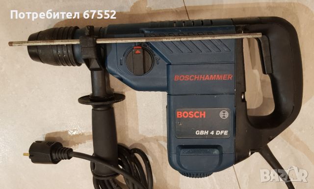 Продавам перфоратор Bosch GBH 4 DFE SDS+, снимка 1