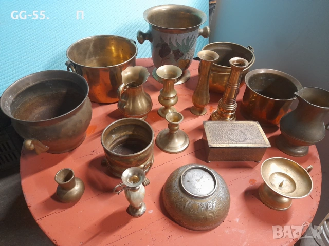 Изделия от месинг.Съдове.Декорация.