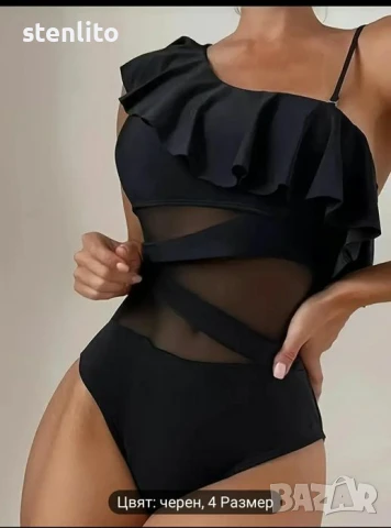 Нов цял дамски бански размер L и XL, снимка 1