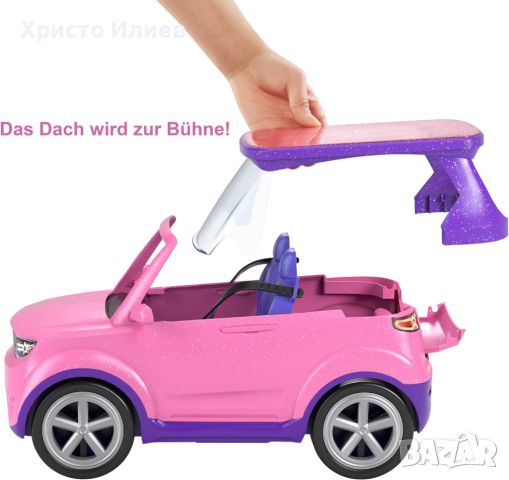  Barbie Трансформиращ сe джип Барби кола Big City Big Dreams НОВА, снимка 7 - Коли, камиони, мотори, писти - 45872832