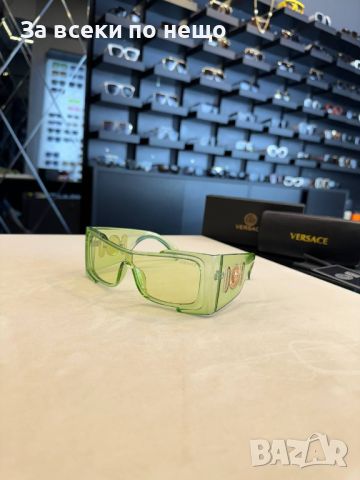 Слънчеви очила с UV400 защита с черен обикновен калъф Versace - Различни цветове Код D144, снимка 7 - Слънчеви и диоптрични очила - 46415718