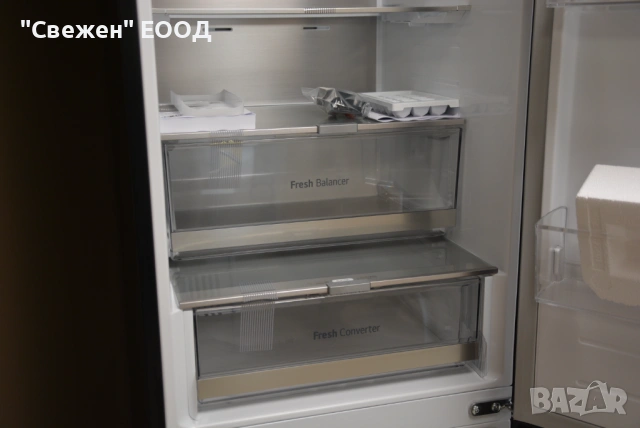 Хладилник LG GBV7280AEV, инверторен компресор, Total NoFrost, NatureFRESH, снимка 6 - Хладилници - 53335225