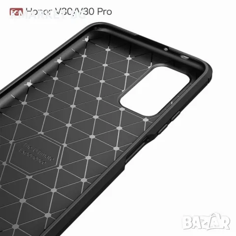 Huawei Honor View 30/View 30 Pro/V30/V30 Pro Удароустойчив Carbon Fiber Калъф и Протектор, снимка 4 - Калъфи, кейсове - 48979084