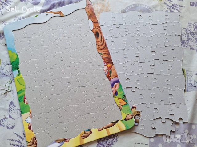 ✅ПЪЗЕЛ - СНЕЖАНКА 54 ЧАСТИ - 46/32 СМ.❗, снимка 2 - Игри и пъзели - 51142489