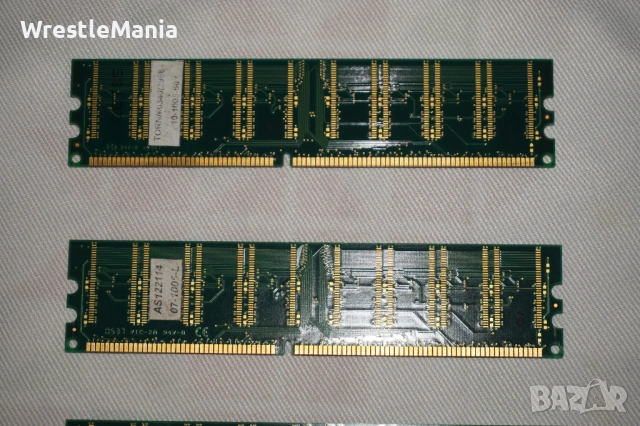 16бр DDR RAM ПАМЕТ Kingston/ADATA/PQI/Nanya/Infineon/VDATA Тествана и Работеща за Настолен Компютър, снимка 17 - RAM памет - 53185509
