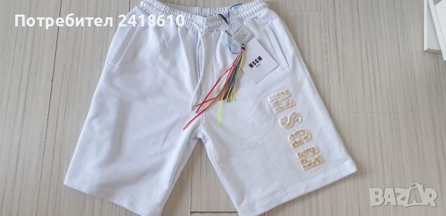 MSGM Milano Made in Italy Cotton Short Mens Size L НОВО! ОРИГИНАЛ! Мъжки Къси Панталони! , снимка 7 - Къси панталони - 45545391
