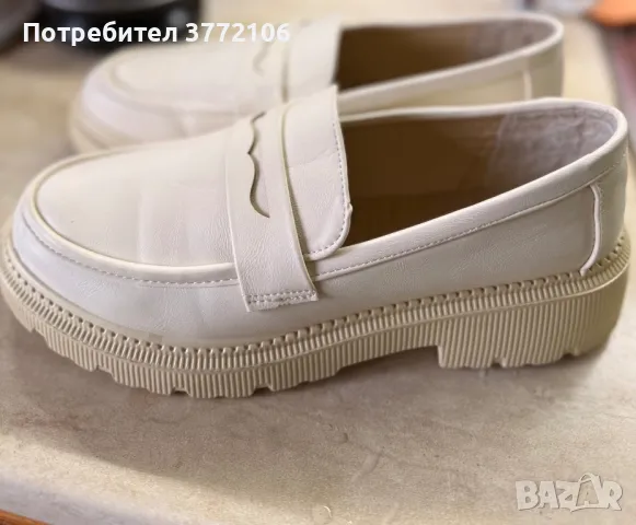 Дамски кожени обувки, снимка 2 - Дамски ежедневни обувки - 49737125