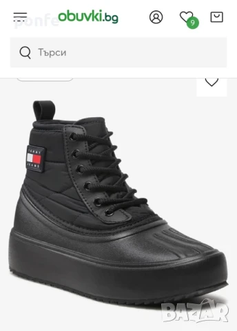 Tommy Jeans зимни боти, снимка 2 - Дамски боти - 50628718
