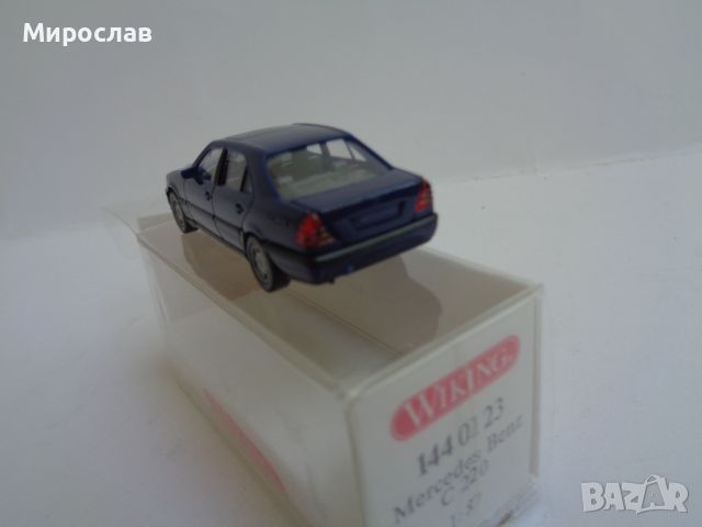 WIKING 1:87 H0 MERCEDES BENZ C 220 ИГРАЧКА КОЛИЧКА МОДЕЛ, снимка 4 - Колекции - 46412823