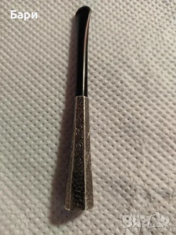 Старо дамско сребърно цигаре, снимка 4 - Антикварни и старинни предмети - 50263688