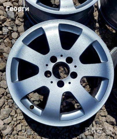 Оригинални лети джанти за Mercedes 16" 5x112 (E-Class W211), снимка 2 - Гуми и джанти - 54225849