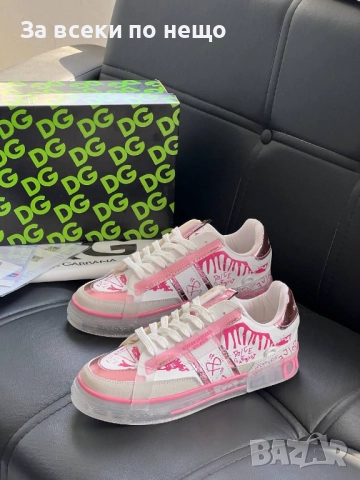 Dolce&Gabbana Дамски Маратонки🔝Дамски Спортни Обувки Долче И Габана - 2 Налични Цвята Код E824, снимка 3 - Маратонки - 51477684