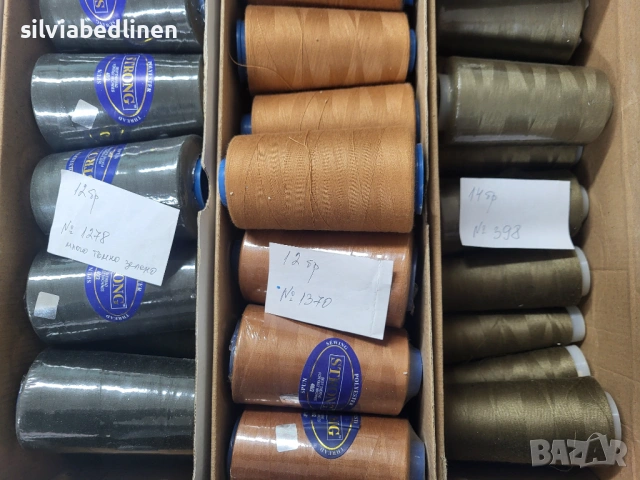 Конци, макари за шевното производство, снимка 6 - Шевни машини - 50553538