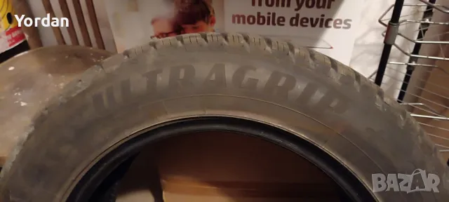 Зимни гуми 4броя, GOODYEAR 245 60 18, снимка 2 - Гуми и джанти - 47548819