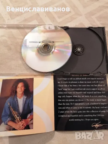 KENNY G - Breathless  / CD ORIGINAL, снимка 3 - CD дискове - 48103208