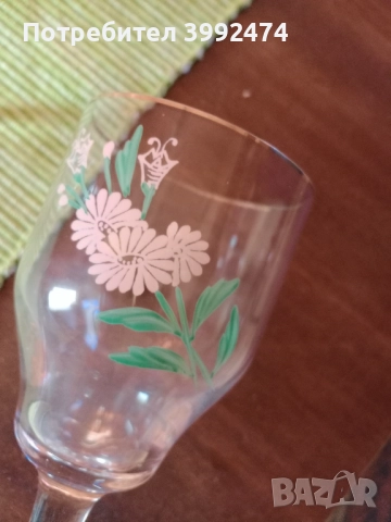 Ретро чаши за вино, 1976г.