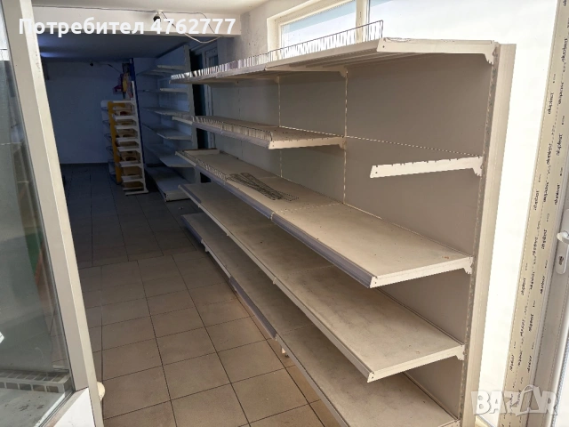Продава се хладилна ветрина и метални стилажи, снимка 6 - Витрини - 53807451