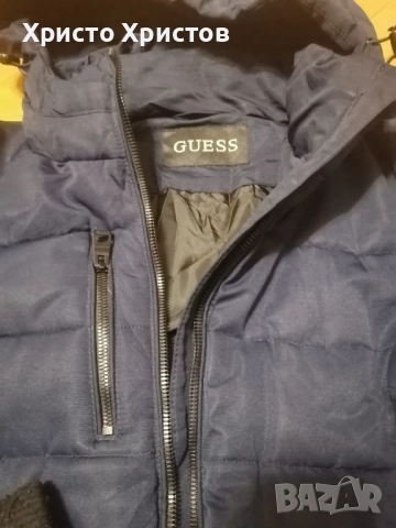 Мъжко яке / парка GUESS Размер L ОРИГИНАЛ, снимка 6 - Якета - 52846228