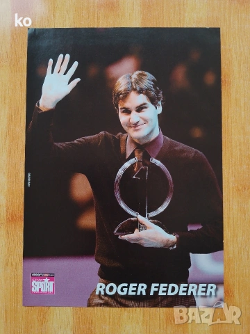 Пийт Сампрас, Федерер,Щефи Граф и др.-плакати, снимка 8 - Списания и комикси - 49861716