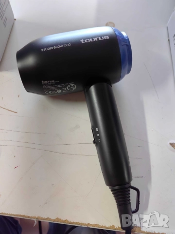 Сешоар за пътуване Studio Glow 1500 – 1400W, сгъваем, двоен волтаж, 2 скорости, снимка 11 - Сешоари - 51895946