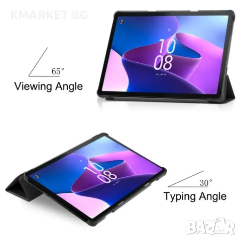 Lenovo Tab M10 3rd Gen TB328FU / TB328XU 2022 Кожен Калъф и Протектор, снимка 11 - Калъфи, кейсове - 48228769