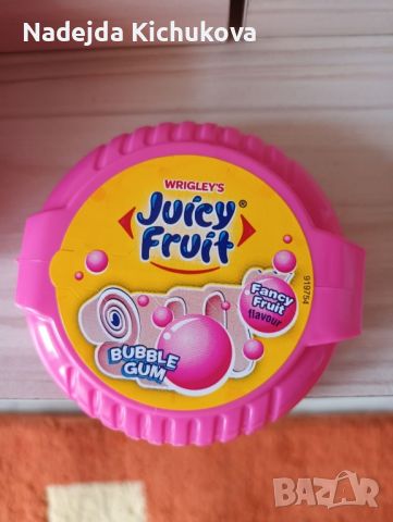 6 броя дъфки Juicy Fruit ролка.56 гр.едната.Цена за 6-те 7 лв., снимка 3 - Други - 45633320