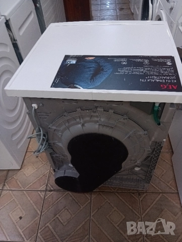 Сушилня с термопомпа АЕГ Aeg Series 8000 A+++ 8кг 2 години гаранция!, снимка 2 - Сушилни - 51549117