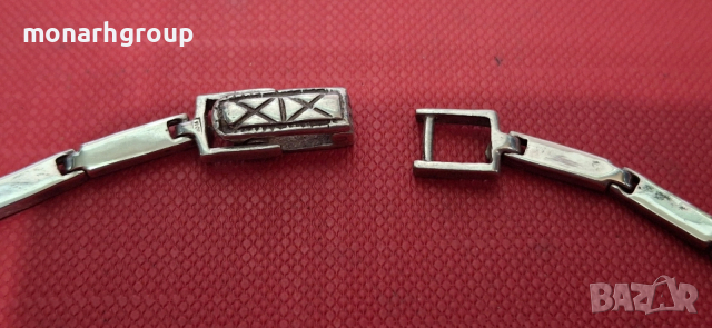 Сребърно колие, снимка 6 - Колиета, медальони, синджири - 54155925