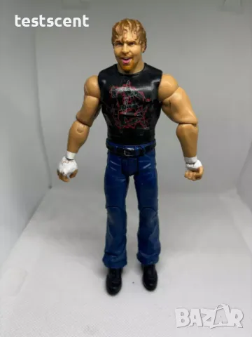 Екшън фигура WWE Jon Moxley Dean Ambrose Дийн Амброуз Basic играчка WWE AEW, снимка 2 - Фигурки - 48236355