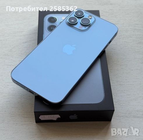 iPhone 13 Pro Max 256 Gb Sierra Blue , снимка 5 - Apple iPhone - 52418674