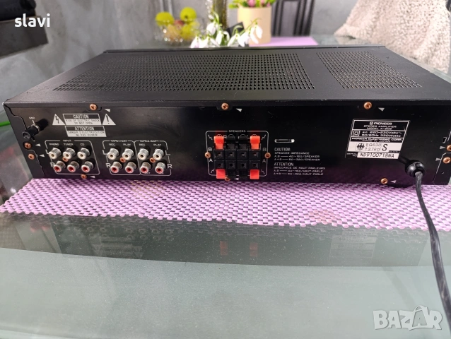 Усилвател Pioneer A-202 , снимка 8 - Ресийвъри, усилватели, смесителни пултове - 53400812