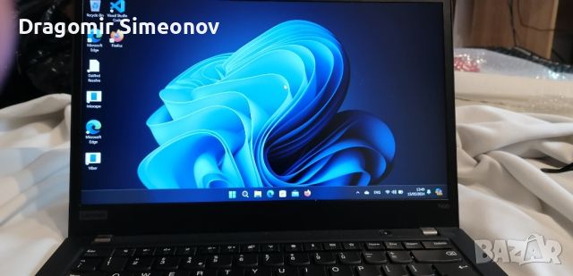 Lenovo ThinkPad T490 i5-8365U 16GB RAM 256GB NVMe, снимка 1 - Лаптопи за работа - 45749461