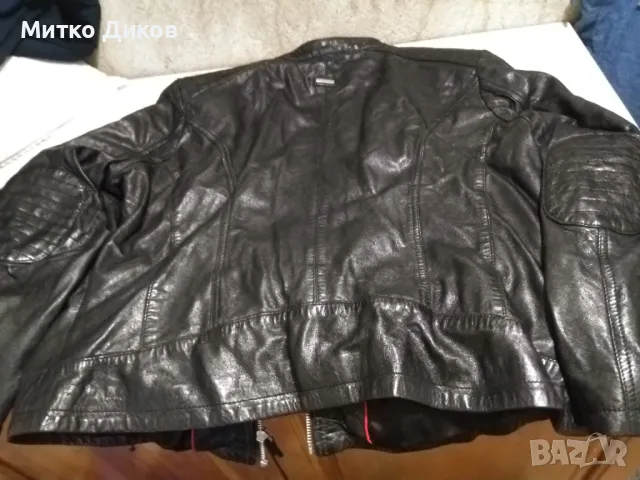 Cabrini марково рокерско яке естествена кожа олекотено размер Л, снимка 14 - Якета - 49964139