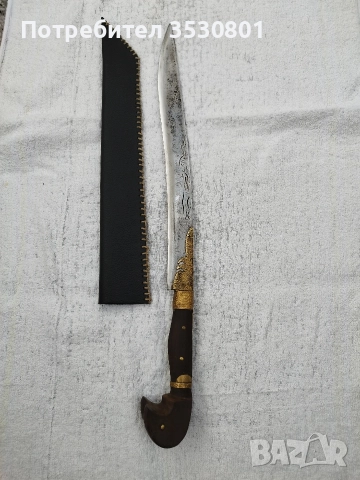 Стар овчарски нож каракулак , снимка 3 - Колекции - 52547553