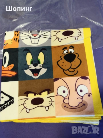 НОВО! Плажна кърпа cartoon network, boomerang, снимка 7 - Хавлиени кърпи - 50627408