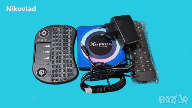X88 Pro 13 Ultra HD 8K Smart TV Box, снимка 1 - Плейъри, домашно кино, прожектори - 46367909
